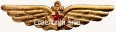 АВЕРС: Знак летчика палубной авиации Военно-Морского Флота (ВМФ) № 7094а