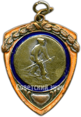 Знак «Жетон участника лыжного пробега Ленинград-Москва-Павлово 800км. 1935»