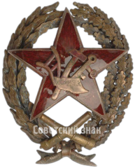 АВЕРС: Знак командира артиллерийских частей Рабоче-Крестьянской Красной Армии № 4427а