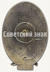 РЕВЕРС: Знак «Памятный знак красногвардейца Одесской гвардии. Тип 1» № 1360б