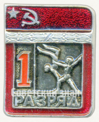 Знак «Акробатика. 1 разряд»