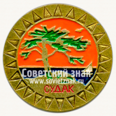 АВЕРС: Знак «Город Судак. Крым» № 15599а