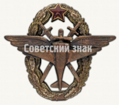 АВЕРС: Знак «3 военная школа летчиков и летнабов» № 4421а
