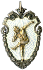 АВЕРС: Призовой жетон по легкой атлетике. 1928 № 4134а