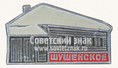 АВЕРС: Знак «Поселок городского типа Шушенское. Тип 2» № 10854а