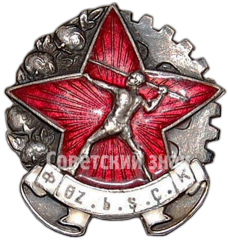 АВЕРС: Знак КСИ (Красный спортивный интернационал) Узбекской ССР № 4481а