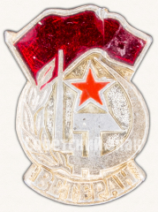 Знак «Ветеран. Великой отечественной войны. Тип 2»