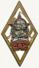 Знак «За окончание Московского суворовского военного училища (СВУ)»