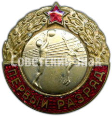Знак «Первый разряд. Женский Волейбол»