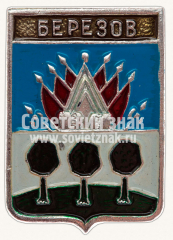 Знак «Березов - поселок городского типа»