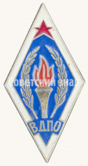 АВЕРС: Знак «Всероссийское добровольное пожарное общество (ВДПО). Тип 2» № 9996в