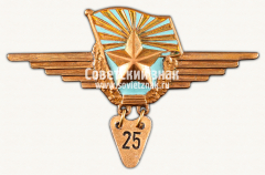 Знак «За сверхсрочную службу в Военно-Воздушных Силах (ВВС). Тип 2»