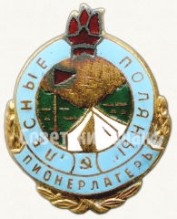 Знак пионерского лагеря «Лесная поляна»
