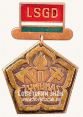 Знак «Отличник пожарной охраны Литовской ССР»