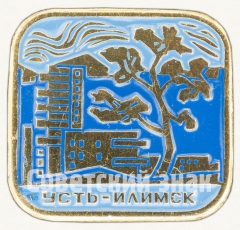 АВЕРС: Знак «Город Усть-Илимск» № 8486а
