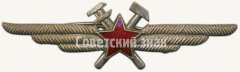АВЕРС: Нагрудный знак специалиста инженерно-авиационной службы (ИАС) № 5917б