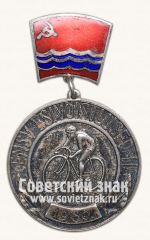Знак за 2 место в первенстве Эстонской ССР по велоспорту