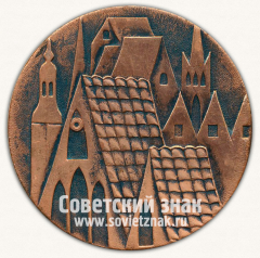 Настольная медаль «Таллин. Вид на город»