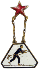 Жетон «Призовой жетон лыжной спартакиады»