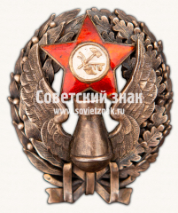 Знак выпускника Красносельской Морской школы воздушного боя и бомбометания