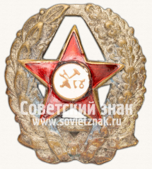 АВЕРС: Знак командира Рабоче-крестьянской Красной Армии. Тип 19 № 14028а