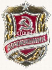 АВЕРС: Знак «Дружинник. Тип 5» № 9371в