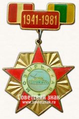 Знак «Мозырьская танковая дивизия. 1941-1981»