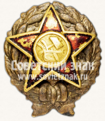 Знак командира Рабоче-крестьянской Красной Армии. Тип 16