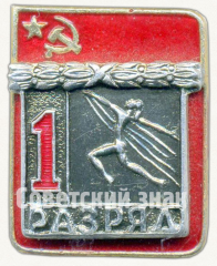 Знак «Гимнастика. 1 разряд»