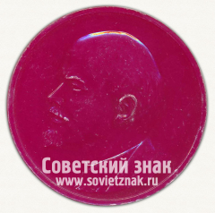АВЕРС: Настольная медаль «100 лет со дня рождения В.И. Ленина. 1870-1970. Иркутск» № 12674в