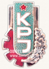 Знак «Каунасский политехнический институт Литовской ССР (KPJ)»