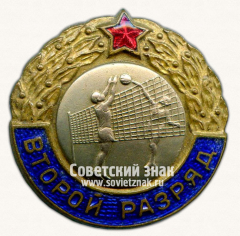 Знак «Второй разряд. Женский Волейбол»