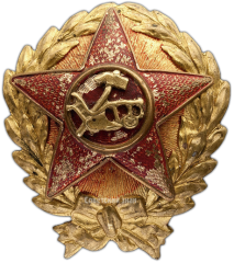 АВЕРС: Знак «Командир Рабоче-Крестьянской Красной Армии» № 1385а
