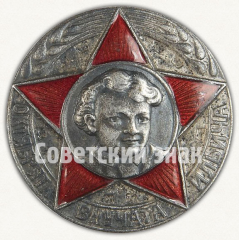 АВЕРС: Знак «Октябрята — внучата Ильича» № 8159б