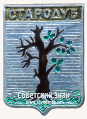 АВЕРС: Знак «Город Стародуб. Брянская область» № 17210а