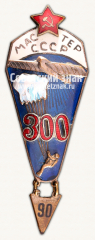 АВЕРС: Знак «Мастер парашютного спорта СССР» № 2808в