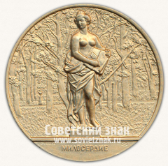 Настольная медаль «Скульптура Летнего сада. Милосердие»