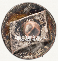 РЕВЕРС: Членский знак спортивного общества Союза печатников № 12257а