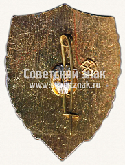 РЕВЕРС: Знак «Отличник дружинник Украинской ССР» № 10011а