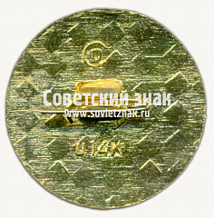 РЕВЕРС: Знак «Слава Октябрю! Аврора. Тип 2» № 16714а