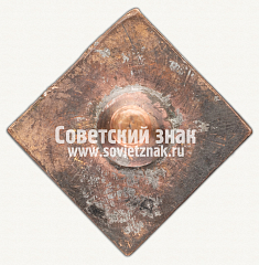 РЕВЕРС: Членский знак спортивного общества «Водники» № 12261а