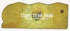РЕВЕРС: Знак «﻿55 лет электродепо «Красная пресня» основано в 1954» № 17532а