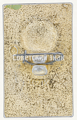РЕВЕРС: Памятный знак посвященный XXV съезду КПСС. Тип 2 № 9294а