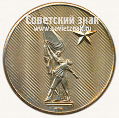 РЕВЕРС: Настольная медаль «Омск. Памятник Борцам Революции» № 12975а