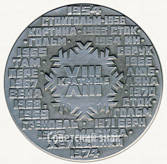 РЕВЕРС: Настольная медаль «Хоккеисты СССР. Чемпионы Мира» № 6655а