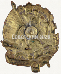 РЕВЕРС: Знак «Герою Революционного движения 1917-1918 гг.» № 16е