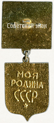 РЕВЕРС: Знак ««Моя родина СССР». ВЛКСМ. «Бронзовый»» № 5524а