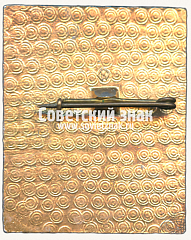 РЕВЕРС: Знак «Судья. I Республиканские зимние сельские спортивные игры УССР» № 16939а