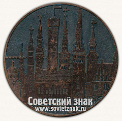 РЕВЕРС: Настольная медаль «Таллин (Tallinn anno 1154)» № 13165а