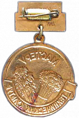 РЕВЕРС: Медаль «Мастеру технических культур Горьковской области» № 1180а